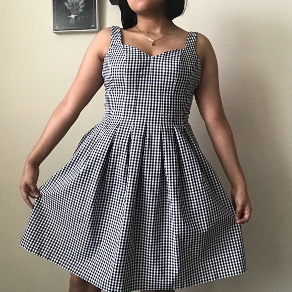 White House Black Market Dresses & Skirts - White House/Black Market Plaid Fit & Flare Dress